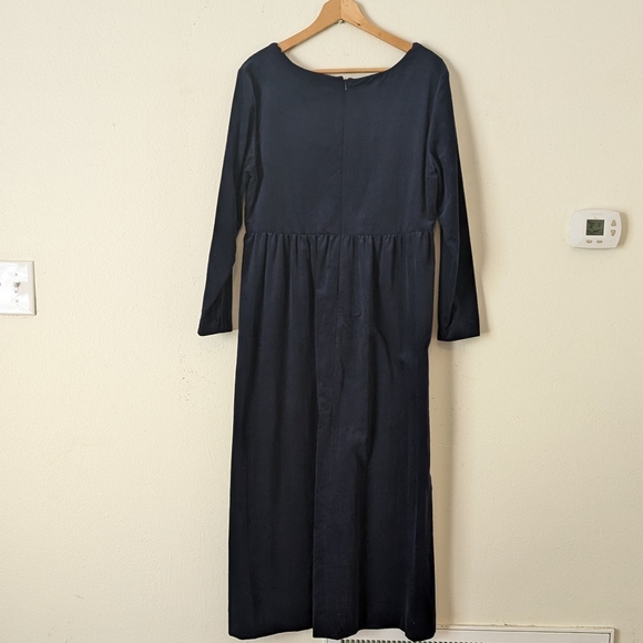 Vintage Susan Bristol Corduroy Dress, Navy Blue - Picture 9 of 9